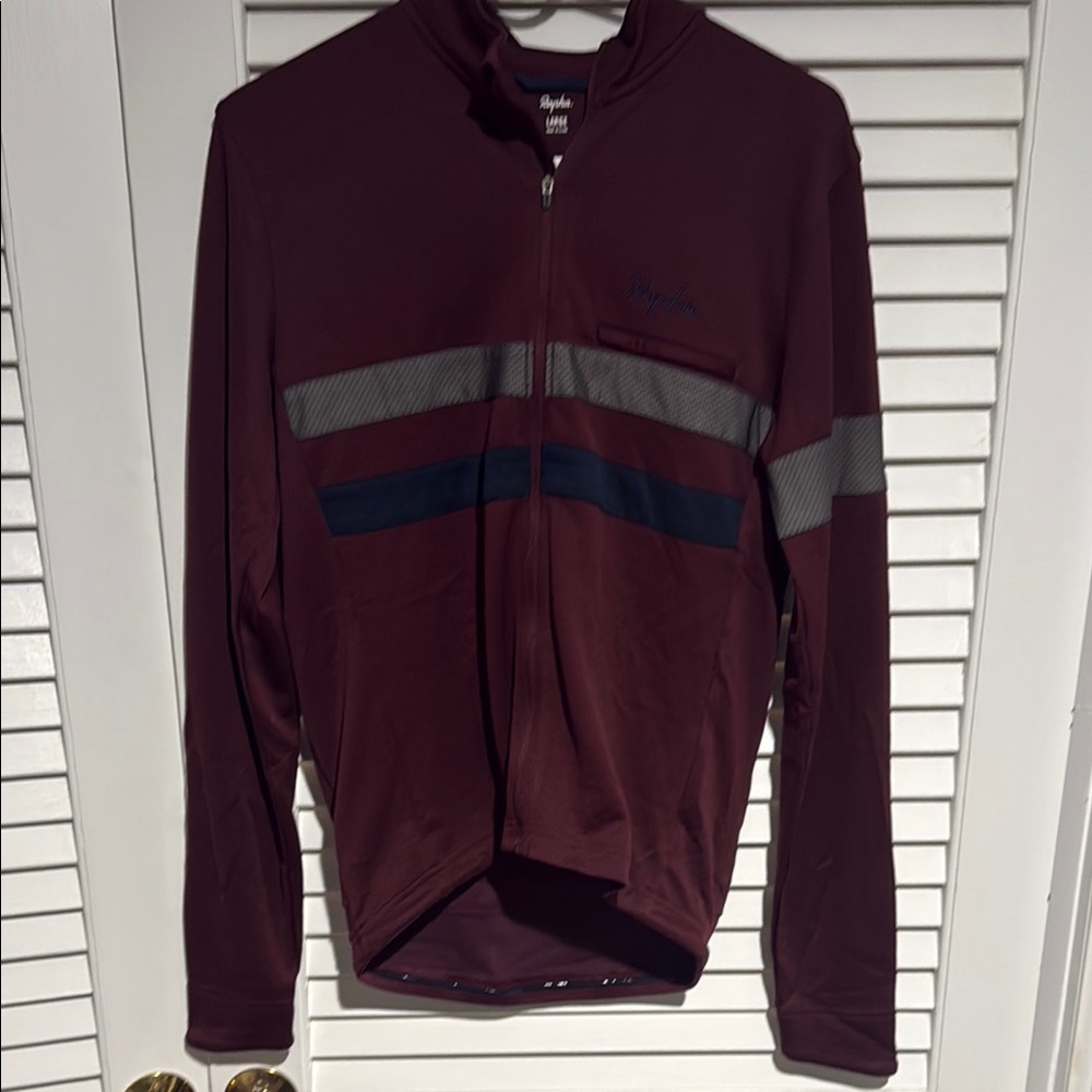 Rapha long sleeve brevet jersey with Reflective Stripes